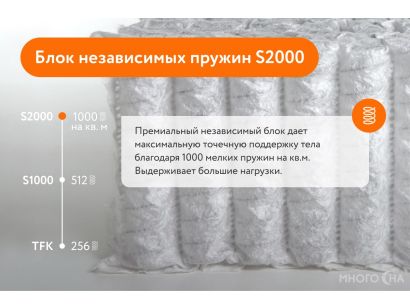 Матрас diamond rush cocos 2 ergo 3000ld